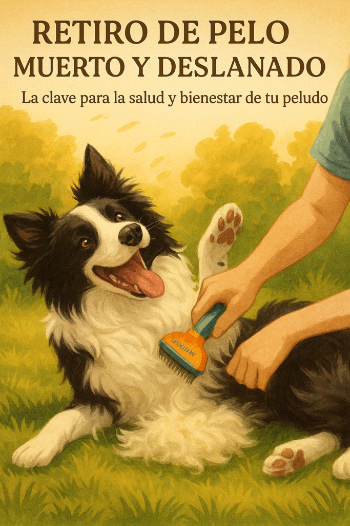 Retiro de Pelo Muerto y Deslanado La Clave para la Salud y Bienestar de tu Peludo